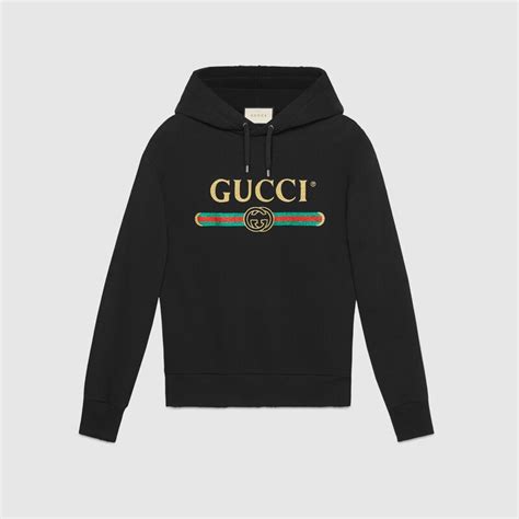 felpe gucci nuova co|Felpa con cappuccio stampata in pile di misto lana e jersey .